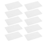 Alipis 10pcs Dual-sided Card Reader Cleaning Cards for Pos Terminals and Id Printers Universal Credit Reader Cleaning Accessory for Bank and Payment Machines