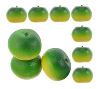 Alipis 10pcs Foam Fake Orange Models Miniature Fruits Figures Lifelike Faux Citrus Props for Kitchen Decor Photography Backdrops and Store Display