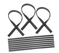 Alipis 10pcs Frameless Wiper Refill Rubber Strip for Windshield Wipers Durable Car Accessory View Performance Rain Dirt Compatible with Various Vehicle Models