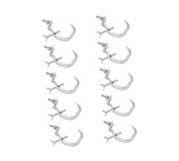 Alipis 10pcs Heavy Duty Truss Clamp Lights Aluminum Alloy Mounting Brackets for Dj Par Lights Spot 35-52mm Suitable for Office Home Bar Ktv