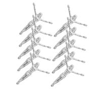 Alipis 10pcs Metal Crucifix Charms for Jewelry Making Jesus Sculpture Pendants with Artistic Craftsmanship Versatile Religious Accessories for DIY Cross Decoration and Faith Inspired DIY