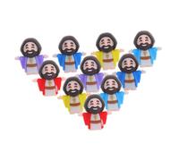 Alipis 10pcs Mini Jesus Statues Baptism Easter Egg Fillers Religious Party Favors Decorations