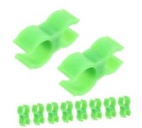 Alipis 10Pcs Plastic Fire Extinguisher Holder Wall Mount Clips Secure Fixation Easy Installation Versatile Design for Fire Safety Equipment Maintenance and Stability