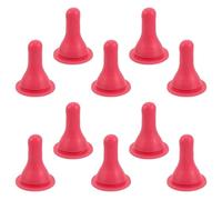 Alipis 10pcs Soft and Safe Plastic Goat Bottle Nipples for Feeding Goat and Puppy Replaceable Design Livestock Feeding Accessory Suitable for Home