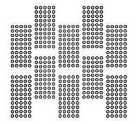 Alipis 10sheets Reflective Marker for Scanning and Motion Capture High-reflective Scanning Tracking Stickers Scanner Marker Dots for Reference and Alignment Systems
