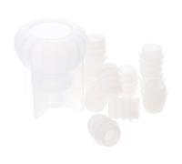 Alipis 11pcs DIY Silicone Bottle Stopper Mold Set for Crystal Epoxy Casting, Pumpkin Wine Cork Mold with 10 Silicone Stopper Covers, Crafting Mould for Wine Bottle Decoration and Sealing