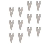 Alipis 12pcs Bookmark Clip Handbook Tab Clip Bookmarks Planner Multifunction Bookmaker for Student Book Marks Clamp to Organize Documents and Books Metal Material Vintage Design