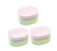Alipis 12pcs Cosmetic Facial Sponges Thickened Makeup Removal Pads Soft Round Face Sponge for Deep Cleansing and Exfoliating Suitable for Daily Skincare