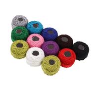 Alipis 12pcs Cotton Embroidery Floss for Quilting Craft Sewing Projects Cross Stitch Floss Organizer DIY Bracelet Kit Embroidery Thread for Boys and Girls