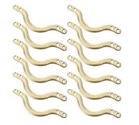 Alipis 12Pcs Pool Table Corner Brackets Iron Corner Supports Replacement Billiard Net Pockets Fixator Kit for Pool Table Parts Accessories Sports Leisure