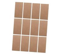 Alipis 12pcs Portable Mini Notepads in Khaki Kraft Paper with Lined Blank To-do Pages Pocket-sized Schedule Handbook for Teens Travel Planner for Notes and Management