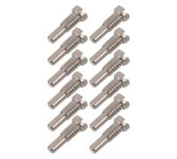 Alipis 12pcs Precision Flute Repair Screws for Woodwind Instruments Silver Metal Flute Key Screws with Universal Compatibility and Anti-loosening Function for Technicians and Maintenance