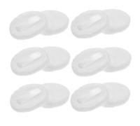 Alipis 12pcs Velvet Puff Reusable Makeup Pads Small Rounded Makeup Pads for Powder Puff Tools for Girl Fit Me Powder Scenario