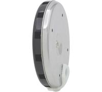 Alipis 13-hole Circular Pitch Pipe Tuner for Musicians, Silver Abs and Iron Material, Mouth-blown Design for Easy Adjustment of Pitch and Tone, Music Accessory for Ukulele and Guitar