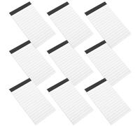 Alipis 14pcs Mini A7 Notepad Replacement Inserts, 3 X 5 Inch Lined Planner Refills with Punched Holes, Notebook Paper for Work, Study, and Daily Planning