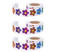 Alipis 1500pcs Bulk Laser Holographic Flower Reward Stickers for Classroom Positive Motivation Floral School Incentive Labels Waterproof Sparkly Stickers for Student Rewards