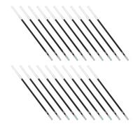 Alipis 150pcs Black Ink Pen Refills 0.5mm Fine Point Gel Ink Replacement for Smooth Writing, Ballpoint Pen Refills Suitable for School Office Home Use