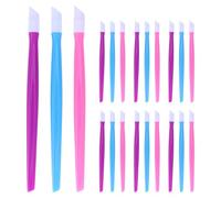 Alipis 150pcs Cuticle Pusher Tool: Professional Plastic Manicure Sticks - Mini Nail Cleaner - Colored Nail Art Tool for Men Women Home Salon