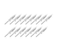 Alipis 15Pcs Calligraphy Dip Pen Nibs Set, Metal Oblique Replacement Tips for Fine Drawing, Ink Art, Manuscript Writing, Compatible with Broad Fountain Pens, Suitable for Artists and