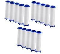 Alipis 15pcs Filter Shower Head Pressurized Hard Water Filter Easy Install Replacement Cartridge Professional Water