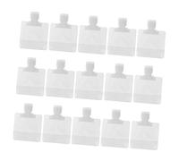 Alipis 15pcs Multi-function Travel Pouches Reusable Squeeze Pouches for Professional Lotion Bags for Makeup Trial Pack and Daily Use