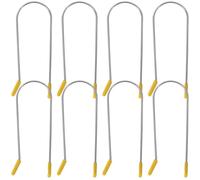 Alipis 16pcs Electric Hair Curling Hot Roller Clips Stainless Steel Replacement Securing Pin for Hair Rollers