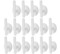 Alipis 16pcs White Abs Cable Holders Self Adhesive Cable Organisers Easy to Carry Wire Holders for Home and Business Cord Management Winder