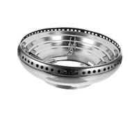 Alipis 1pc -saving Gas Stove Wind Cover Stainless Steel Fire-gathering Efficient Cooking Accessory for Frying Pans Soup Pots and Steamers Windproof Design