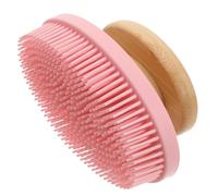 Alipis 1pcs Body Scrubber Brush Silicone Bath Brush Long Teeth Deep Cleansing Removing Dandruff Creative Design Adorable Appearance for Bathing Skin Types
