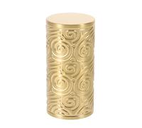 Alipis 1pcs End Rail Cap Bed Post Finial Cap Brass Round Elegant Brass Material Retro Artistic Style for DIY Projects Long-Term Protection and Refined Touch