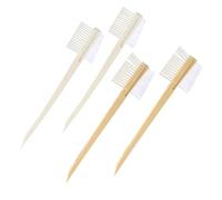 Alipis 1set Multifunctional Car Rim Hub Cleaning Brushes Soft Bristled Tyre Brush Set with Ergonomic Long Handle for Vehicle Engine and Rim Cleaning Random Color 4pcs