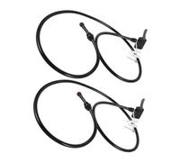 Alipis 2 Pcs Portable Air Pump Replacement Hose with Dual Head Adapter for Bicycle Tire Inflation Compatible with Presta and Valves Cold Resistant Design for Rapid and Convenient Cycling