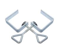 Alipis 2 Pcs Triangular Tiger Clamps Strong Clamping Force and Adjustable Screw Mechanism, Iron Material for Woodworking and Welding Applications