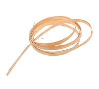 Alipis 2 Rolls of Willow for Weaving Bamboo Strips with Smooth Surface Natural Material Slats for DIY Crafting and Basket Making Decor Supplies