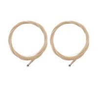 Alipis 2 Sets Horse Hair For Violin - Violin Cello & Erhu Instrument Bow Horsehair Replacement - String Musical Instrument Supply For Music Students Home Practice Ensemble