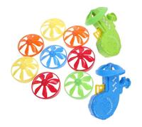 Alipis 2 Sets Interactive Flying Cat Set with Colourful Propellers | Plastic Plaything, Indoor Grass Use, Educational Chase Activity, Helps Focus and Exercise for Cats Random Style