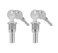 Alipis 2 Sets Vending Machine Lock Cylinder with Keys Replacement Coin Vending Lock for Snack Candy Soda Dispensers for Automatic Machines