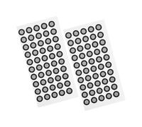 Alipis 2 Sheets 3d Scanner Marker Dots with Reflective Pet Film, Easy to Use and Tear Resistant Reflective Marker Points for Accurate 3d Scanning and Architecture Applications