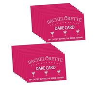 Alipis 20 Sheets DIY Dare Cards for Bachelorette Party Fun Scratch Off Games for Bridal Shower Decorations Interactive Night Out Activity Supplies Unique Wedding Favors