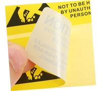 Alipis 200 Pcs Static Stickers Strong Adhesive Electrostatic Warning Labels for Electronic Devices Safety Decals Static Protection Signs