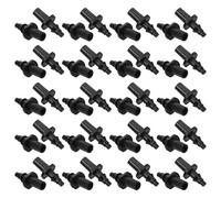 Alipis 200pcs Drip Irrigation End Plugs Plastic Caps for Garden Irrigation Systems Black Pipe Sealing Caps Optimizing Water Usage Efficiency and Reducing Risks of Leaks for Yard
