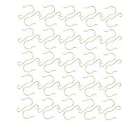 Alipis 200pcs Metal Christmas Ornament Hangers Strong Grip Light Hanger Hooks for Securely Hanging Holiday String Lights Baubles Seasonal Decorations Compact Hooks for Festive Decor