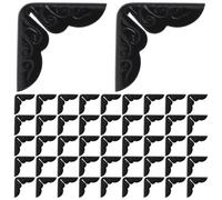 Alipis 200pcs Vintage Iron Book Corner Guards for Scrapbooking and DIY Decoration, Universal Fit Protective Edge Covers for Books and Folders with Effortless Application