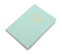 Alipis 2026 A7 English Planner Notebook Small Calendar Planner Compact 4.1 X 5.8 Inch Compact Design Daily Schedule and Goals for On-the-go Use Suitable for Students and Business Users