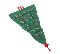 Alipis 2026 Advent Calendar Advent Calendar Organizer 2025 Wall Hanging Bag Green