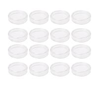 Alipis 20pcs Acrylic Coin Collecting Boxes with Smooth Cover and Design Easy to Display Collection and Protect Coins for Collectors and Organizers