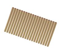 Alipis 20pcs Bamboo Bee Tube Mason Bee Tubes 20cm Hollow Honeycomb Structure Reusable for Beekeeping, Household Products, Gardeners and Farmers