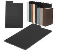Alipis 20pcs Black Vinyl Record Dividers Book Divider Tabs 184mmx286mmx0.3mm Shelf Separators for Record Organization and Library Photo Box Storage