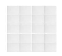 Alipis 20pcs Blank Braille Writing Paper for Blind People, A4 Size White Paper Sheets Lightweight and Versatile Usage, for Education and Daily Records