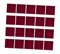 Alipis 20pcs Burgundy Solid Paper Napkins Decorative Disposable Wedding Party Supplies